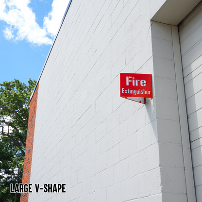 Fire Extinguisher Locator Sign – Reflective Emergency Placard