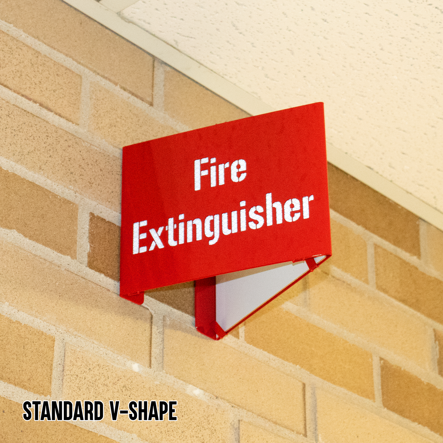 Fire Extinguisher Locator Sign – Reflective Emergency Placard