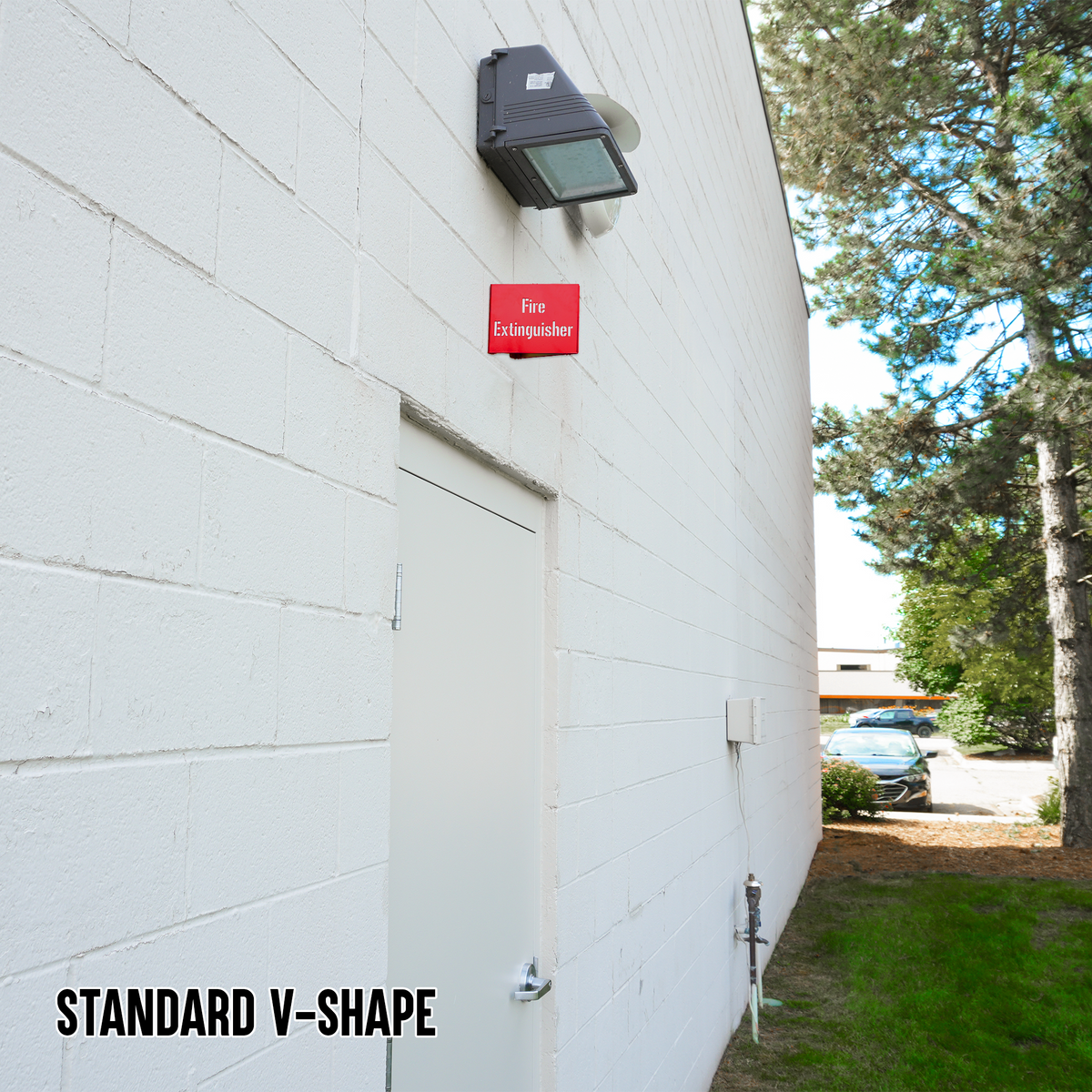 Fire Extinguisher Locator Sign – Reflective Emergency Placard