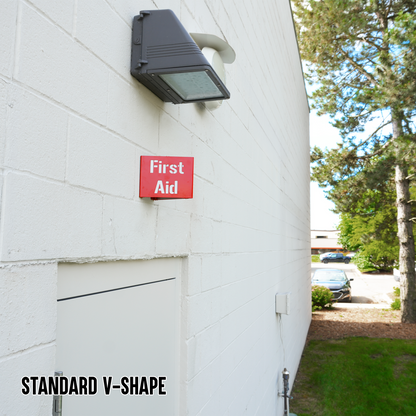 First Aid Locator Sign – Reflective Emergency Placard