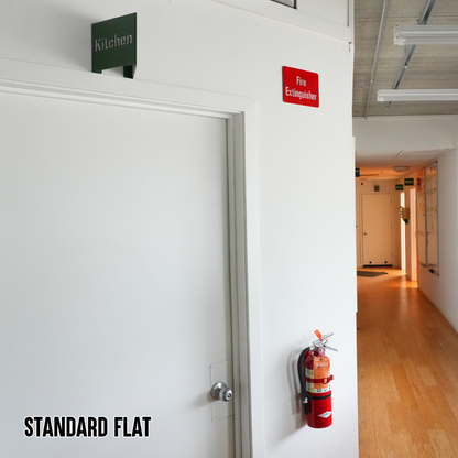 Fire Extinguisher Locator Sign – Reflective Emergency Placard