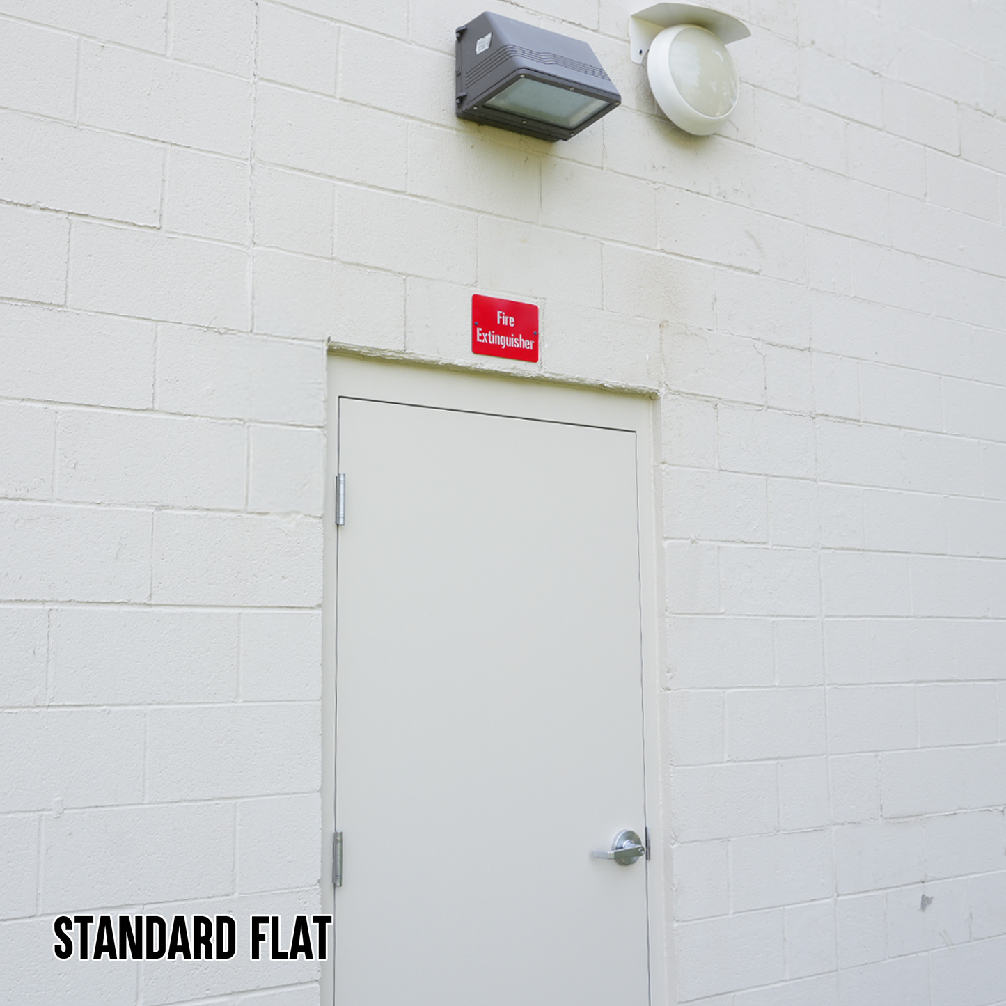 Fire Extinguisher Locator Sign – Reflective Emergency Placard