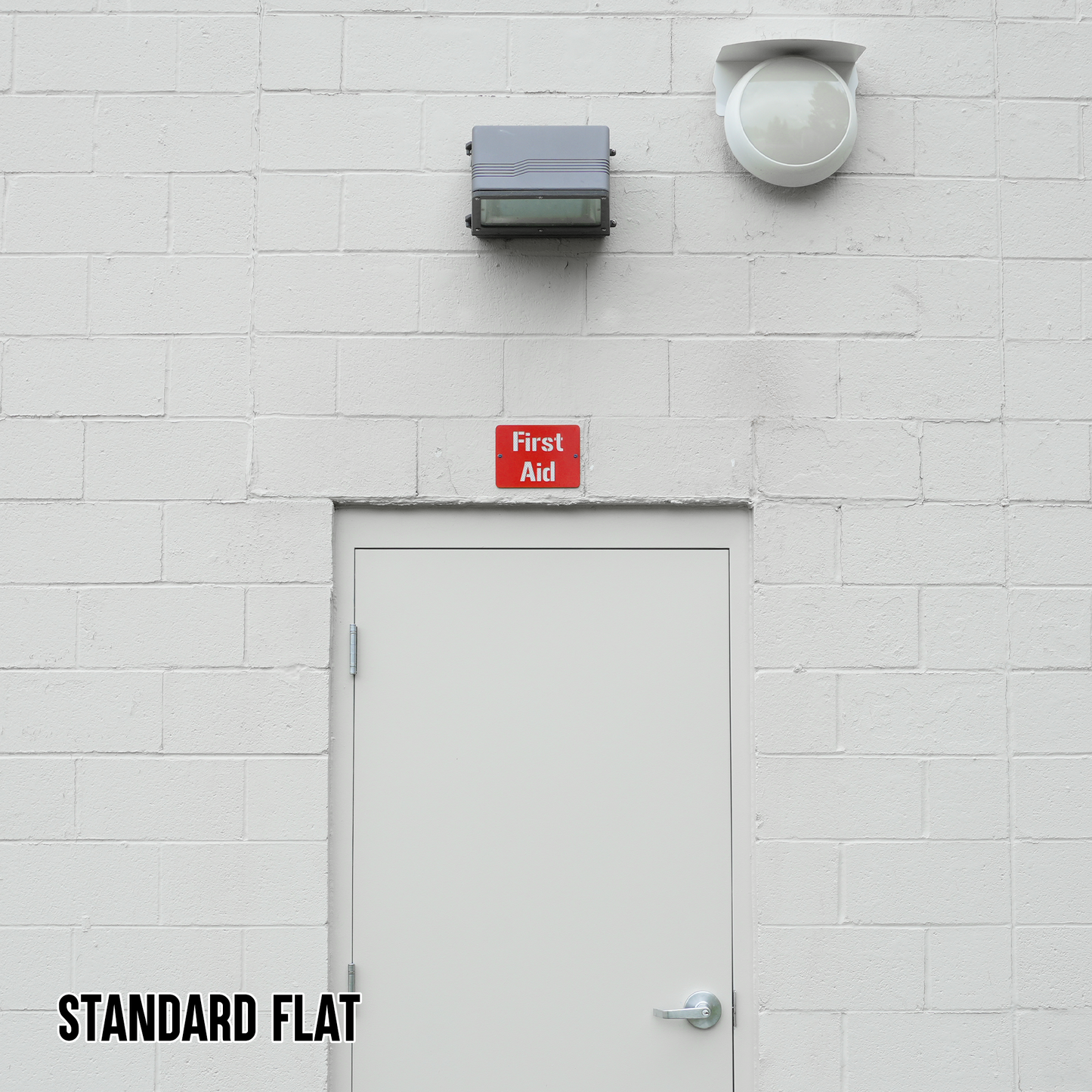 First Aid Locator Sign – Reflective Emergency Placard