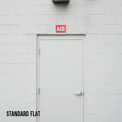 AED Locator Sign – Reflective Emergency Placard