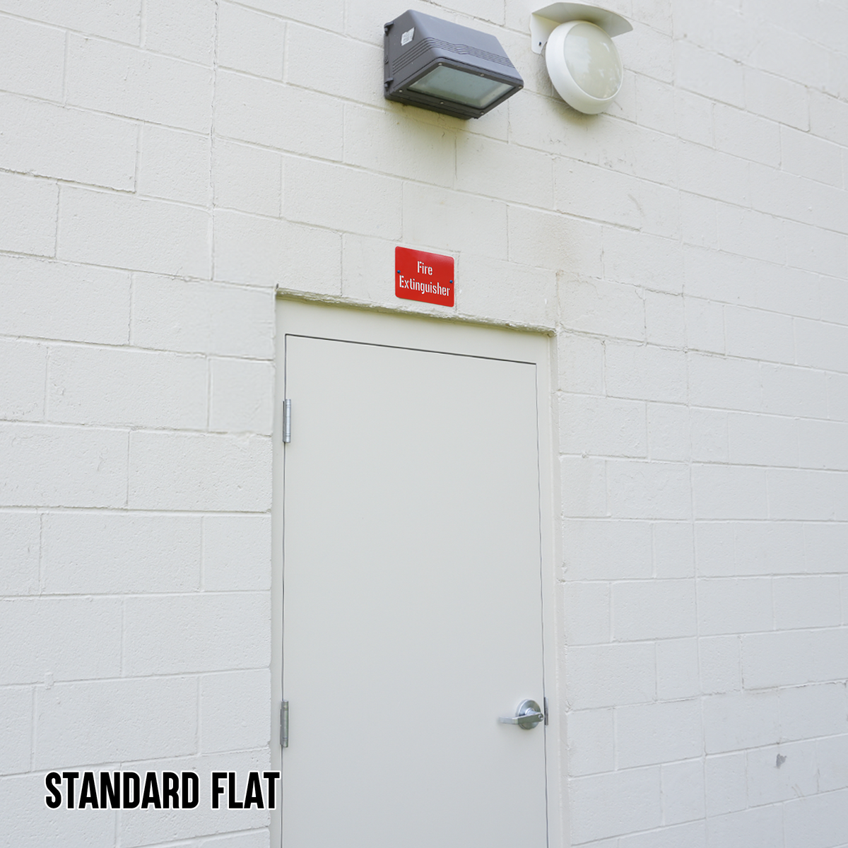 Fire Extinguisher Locator Sign – Reflective Emergency Placard